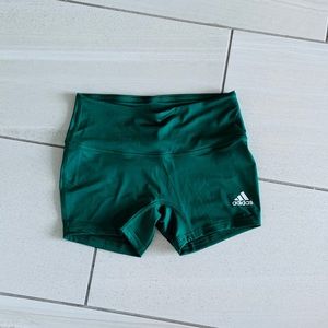 Adidas spandex biker running shorts